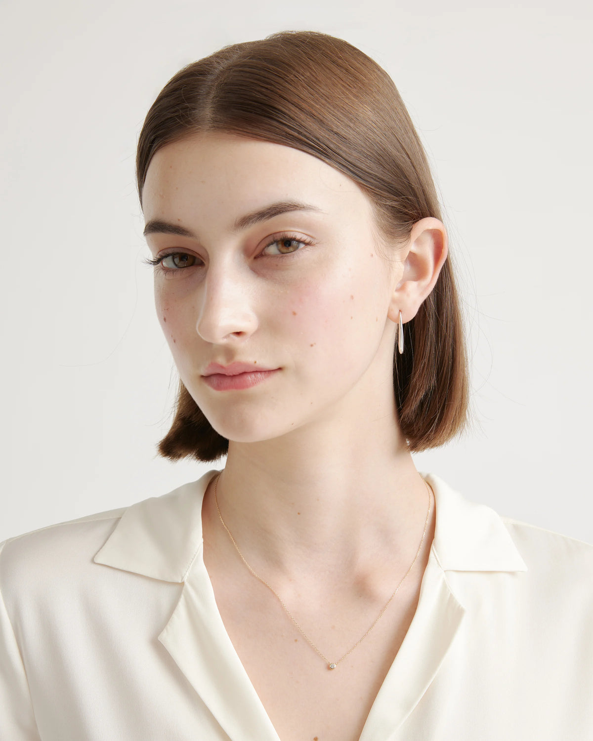 Threader Drop Earrings - One Size / Sterling Silver