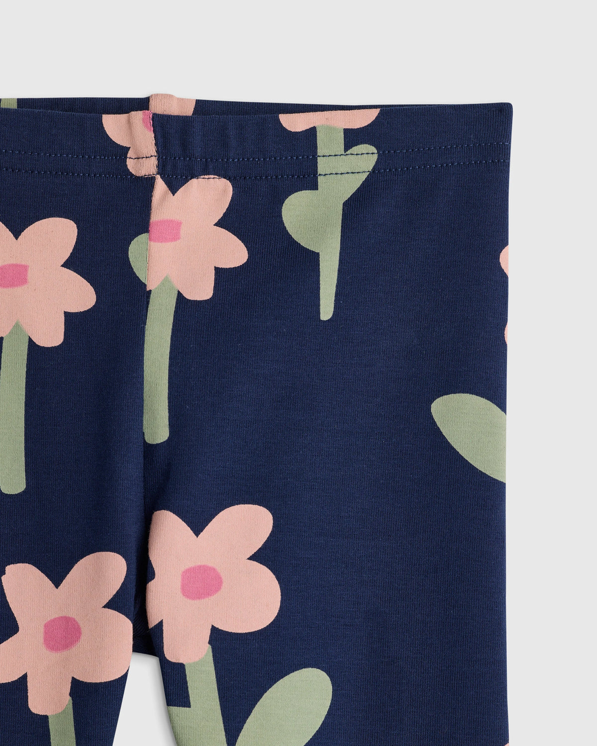 Organic Cotton Leggings - 12-18M / Bright Blush