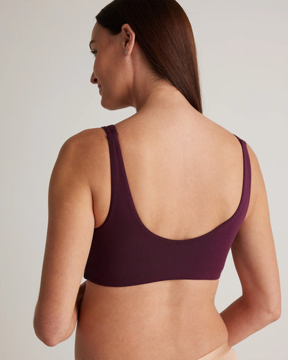 Micromodal Maternity & Postpartum Bra (2-pack) - XS / Syrah