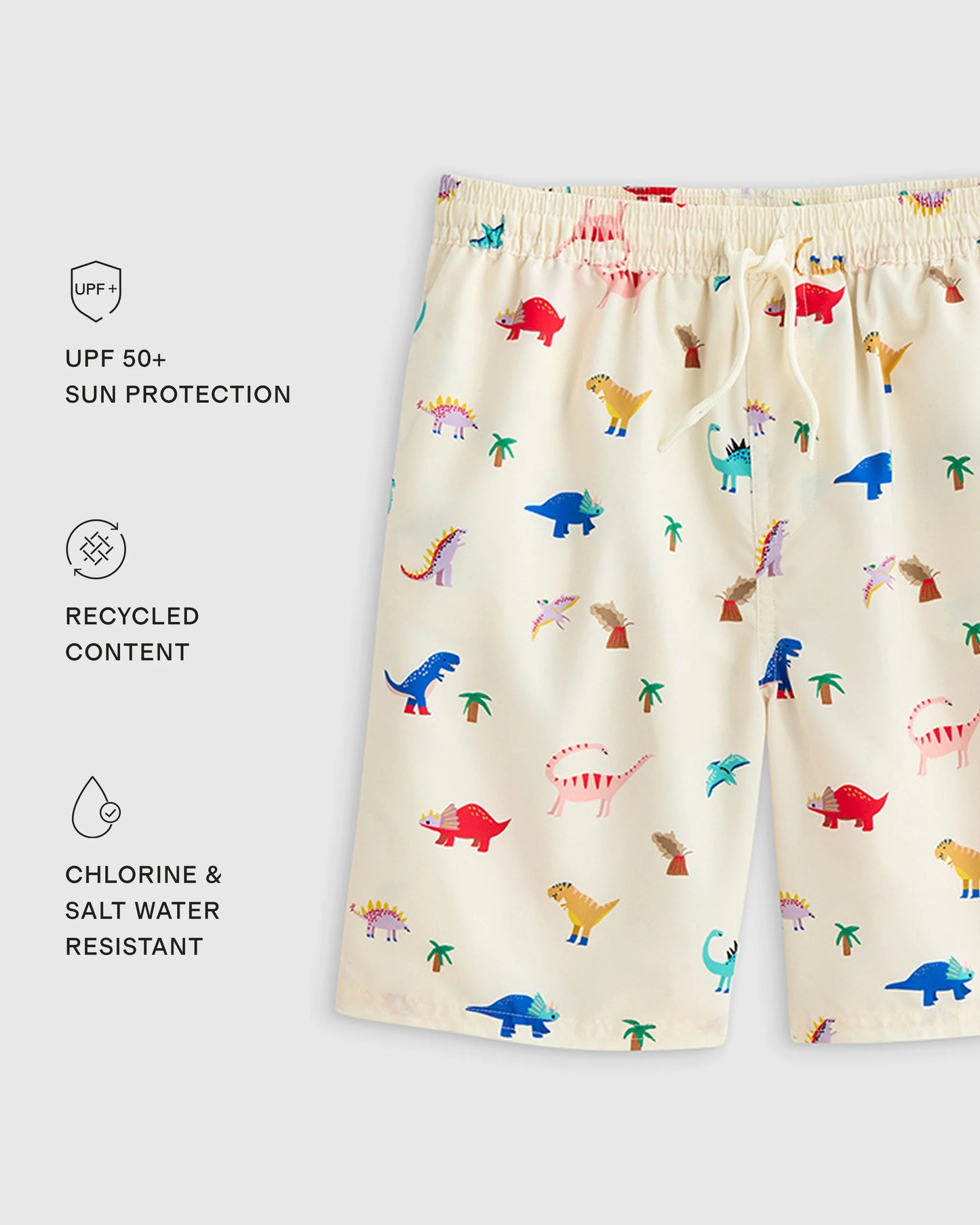 Swim Trunk - 6 / Wavy Fish