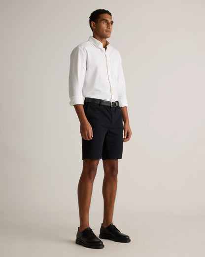 Organic Cotton Classic Stretch Chino Shorts - 9" - 30 / Sand Dune
