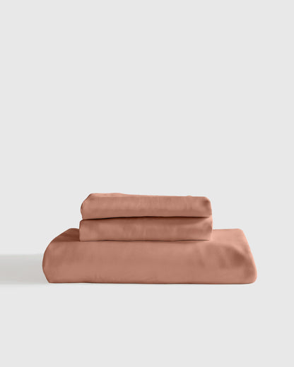 Bamboo Fitted Sheet Set - Twin / Sand
