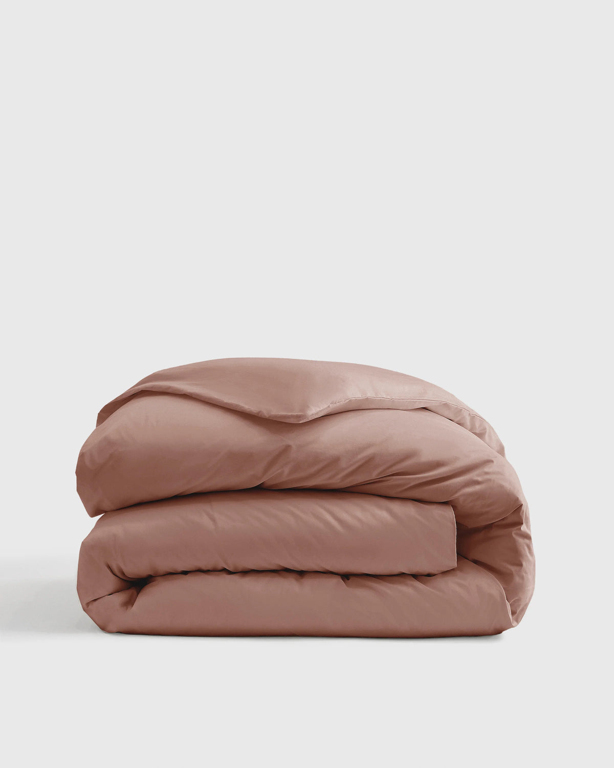 Organic Crisp Percale Duvet Cover - Twin / Ivory