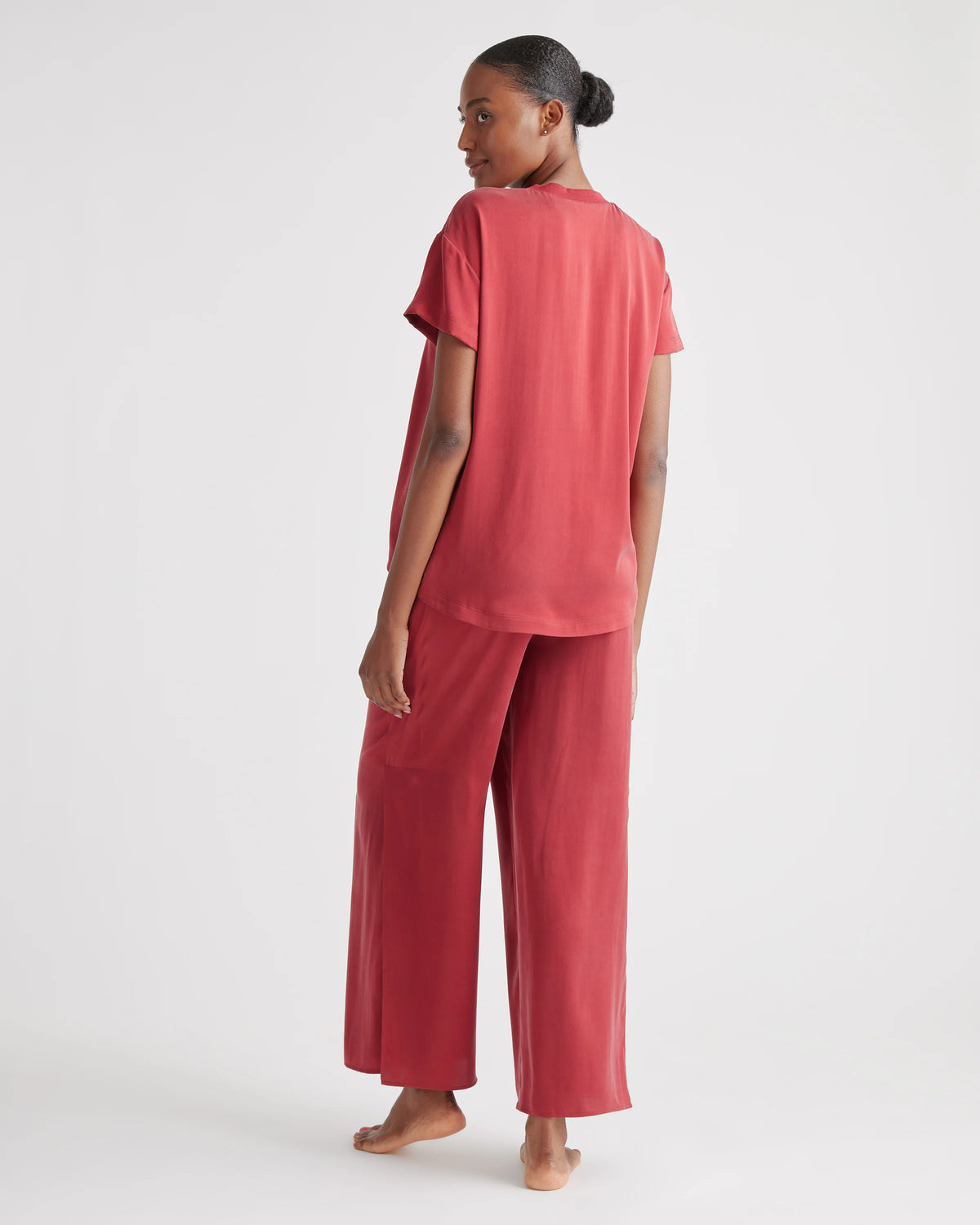 100% Washable Silk Pajama Pants - XS / Indigo