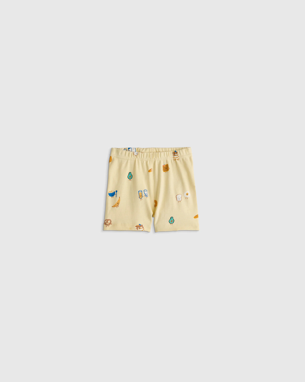 100% Organic Cotton Short Sleeve and Shorts Pajama Set - 12-18M / Navy Stripe