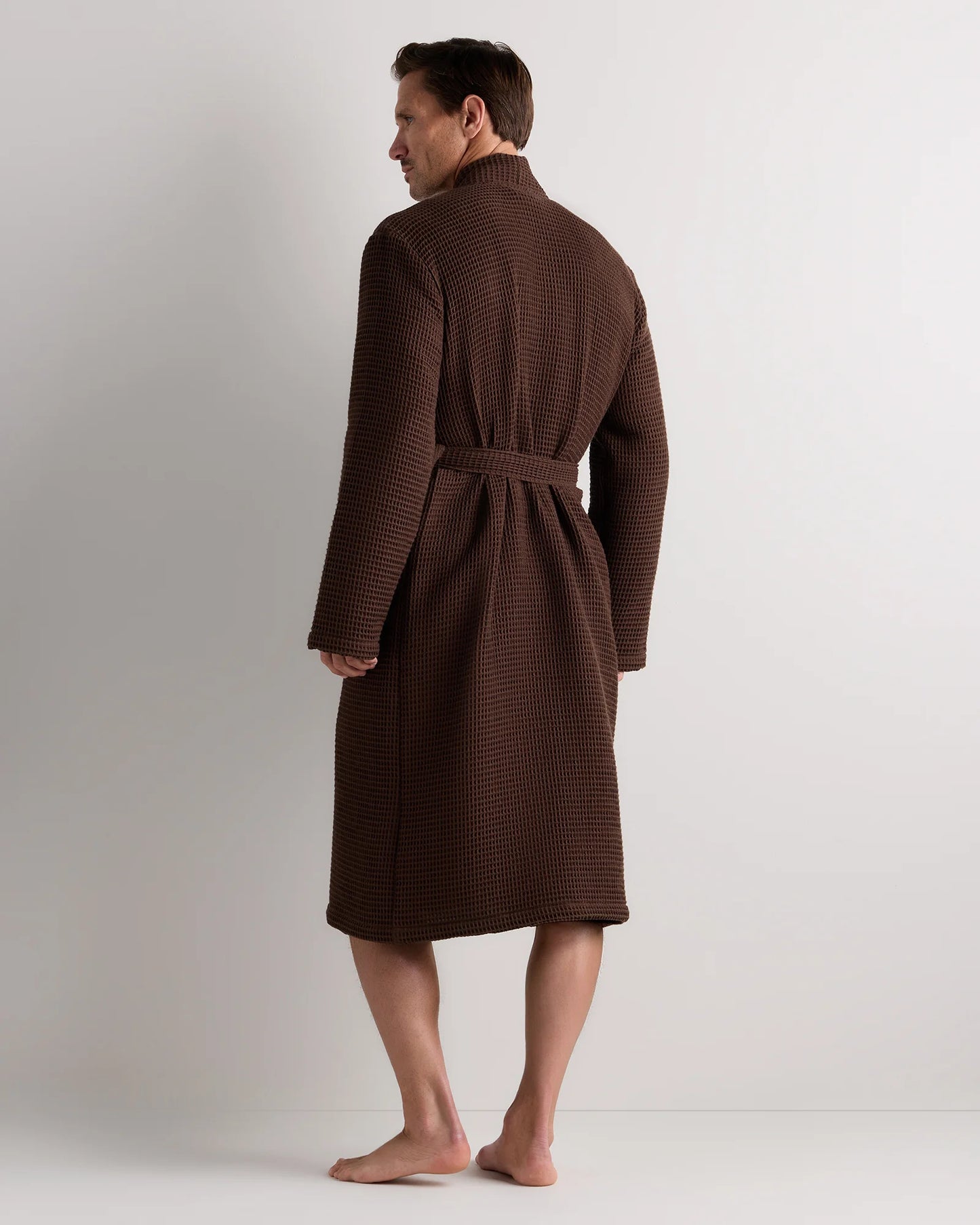 Organic Turkish Waffle Robe - XS / White