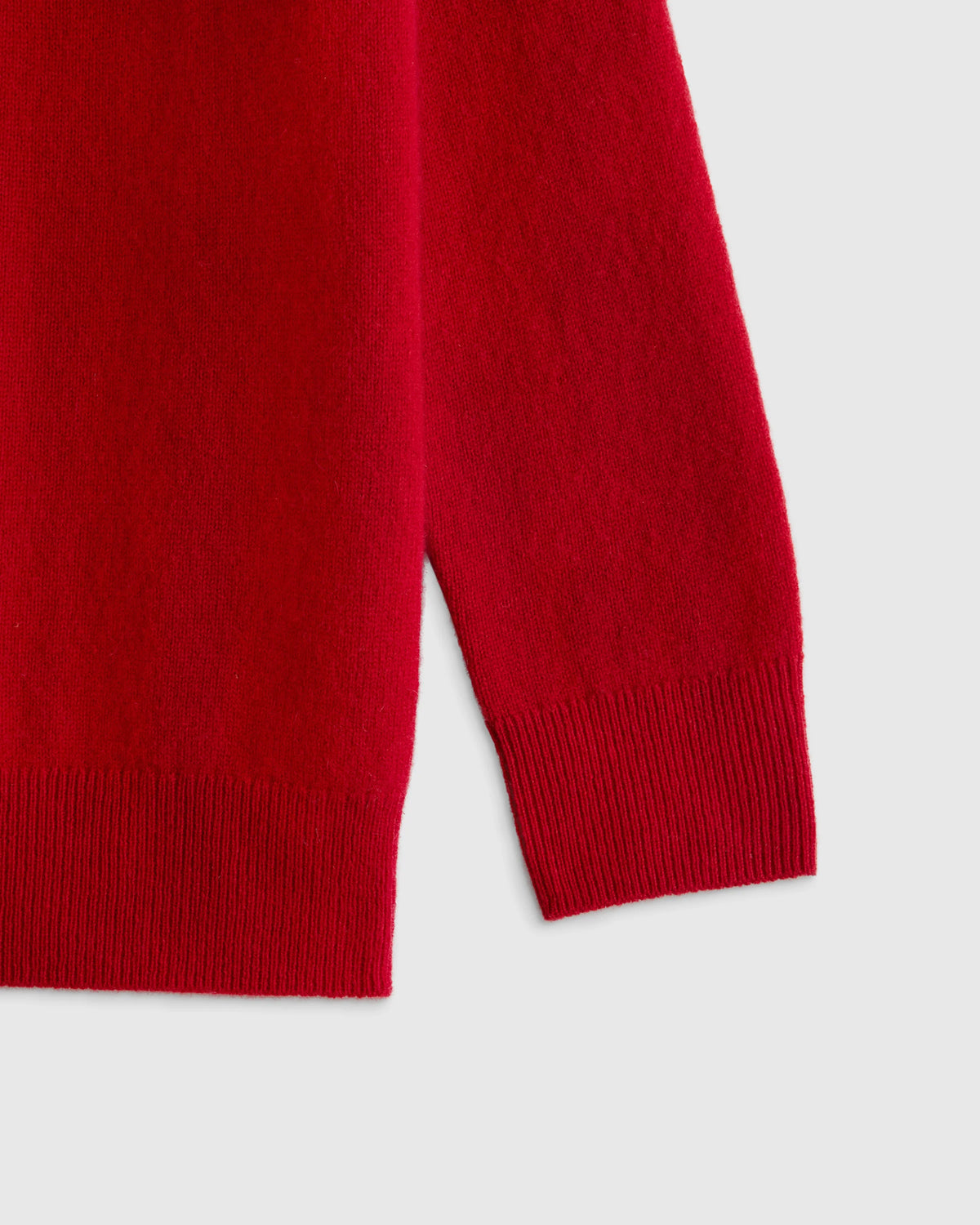 Washable Cashmere Crewneck Sweater - 6 / Heather Grey