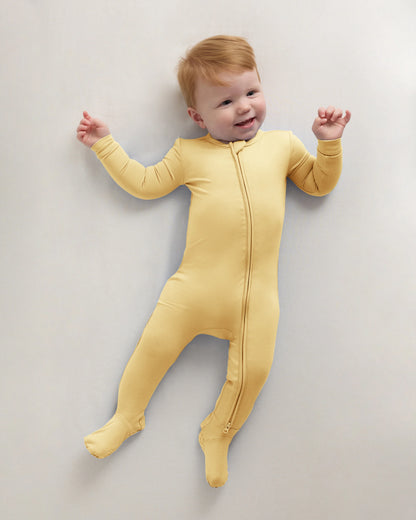 Bamboo Footie Pajama - 0-3M / Ice Cream Bears