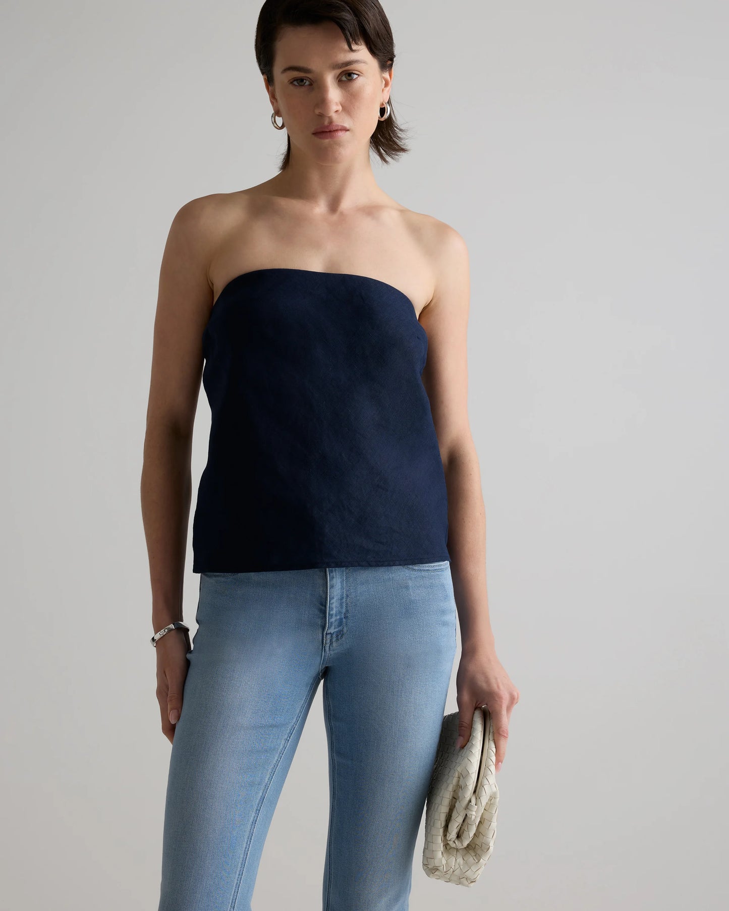Luna Stretch Flare Jeans - 24 / Black
