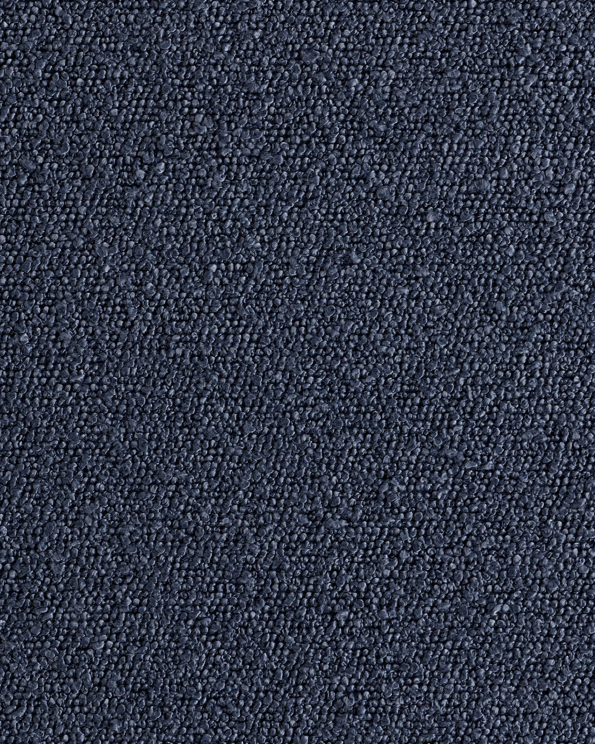 Sierra Curved Arm Accent Chair in Performance Boucle - One Size / Indigo