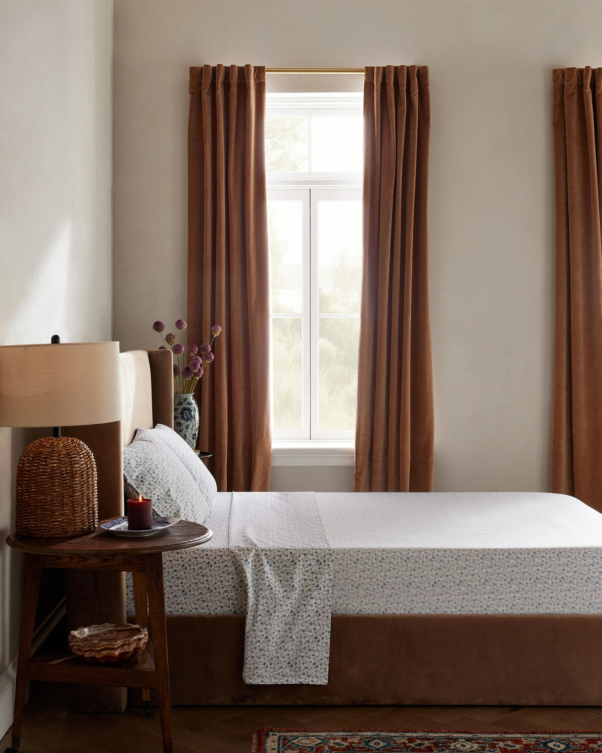 Organic Crisp Percale Pillowcase Set - Standard / White