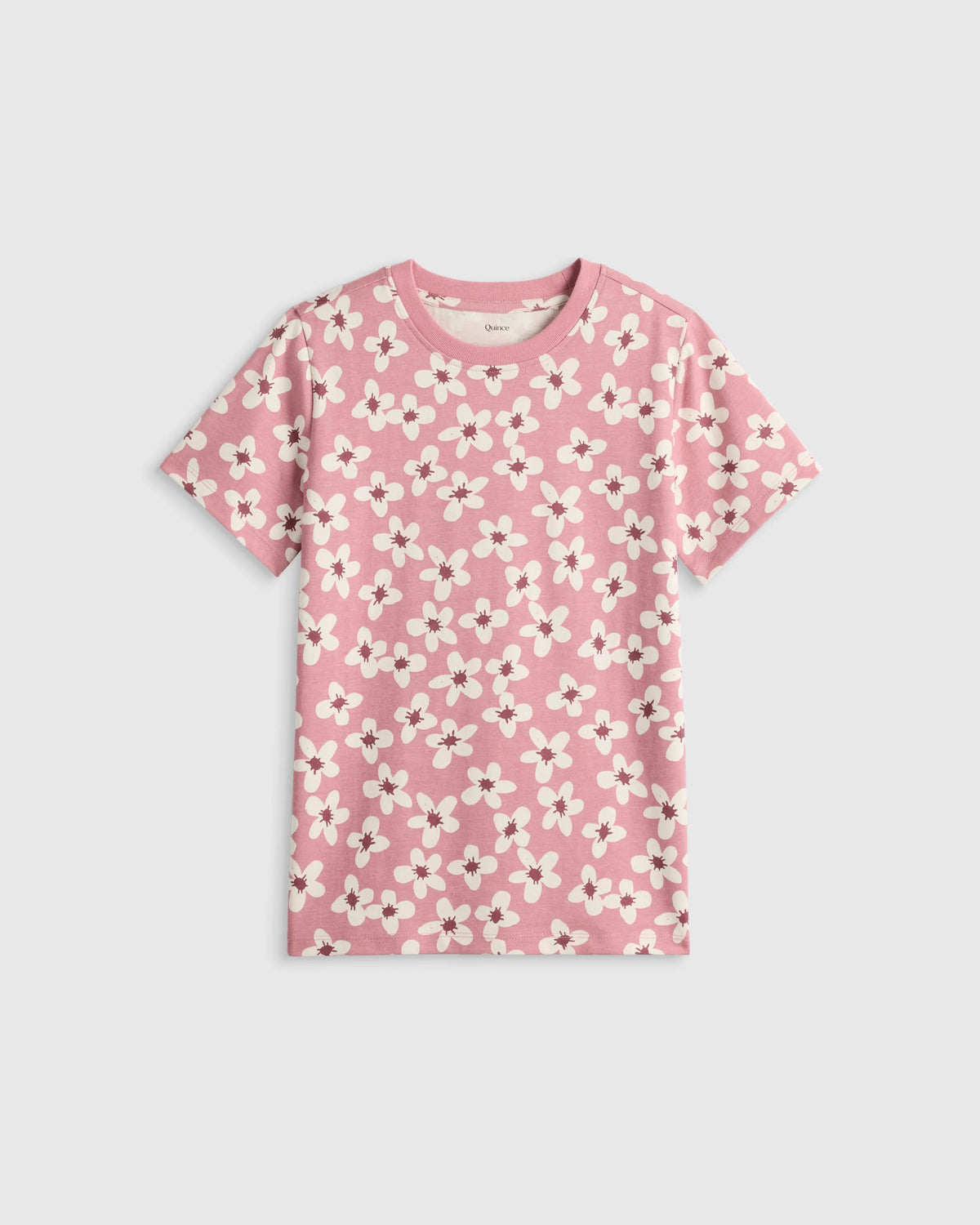 100% Organic Cotton Jersey Short Sleeve Tee - 6 / Dino Sketch