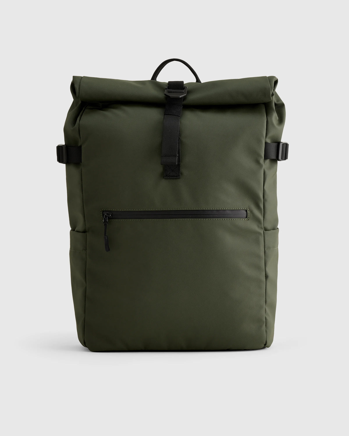 Weather Proof Roll-Top Backpack - One Size / Navy