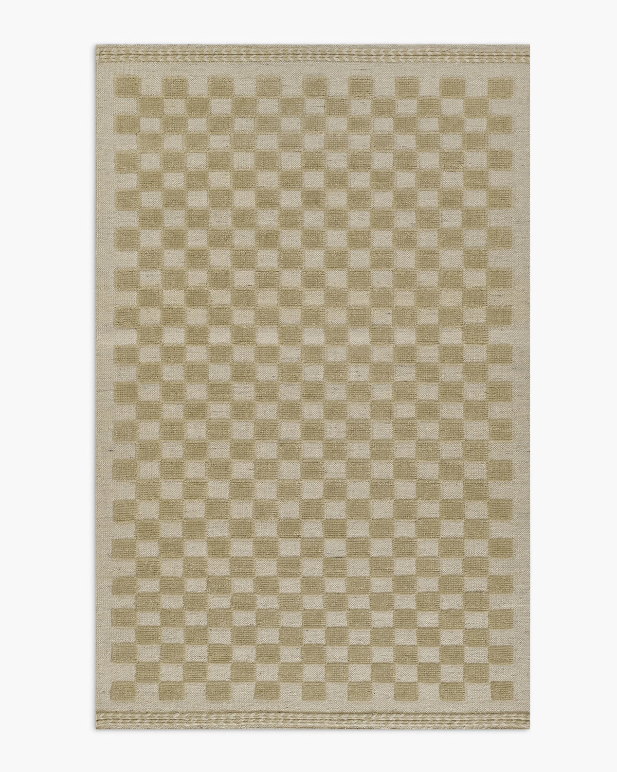 Romy Handwoven Wool Rug - 5' x 8' / Beige