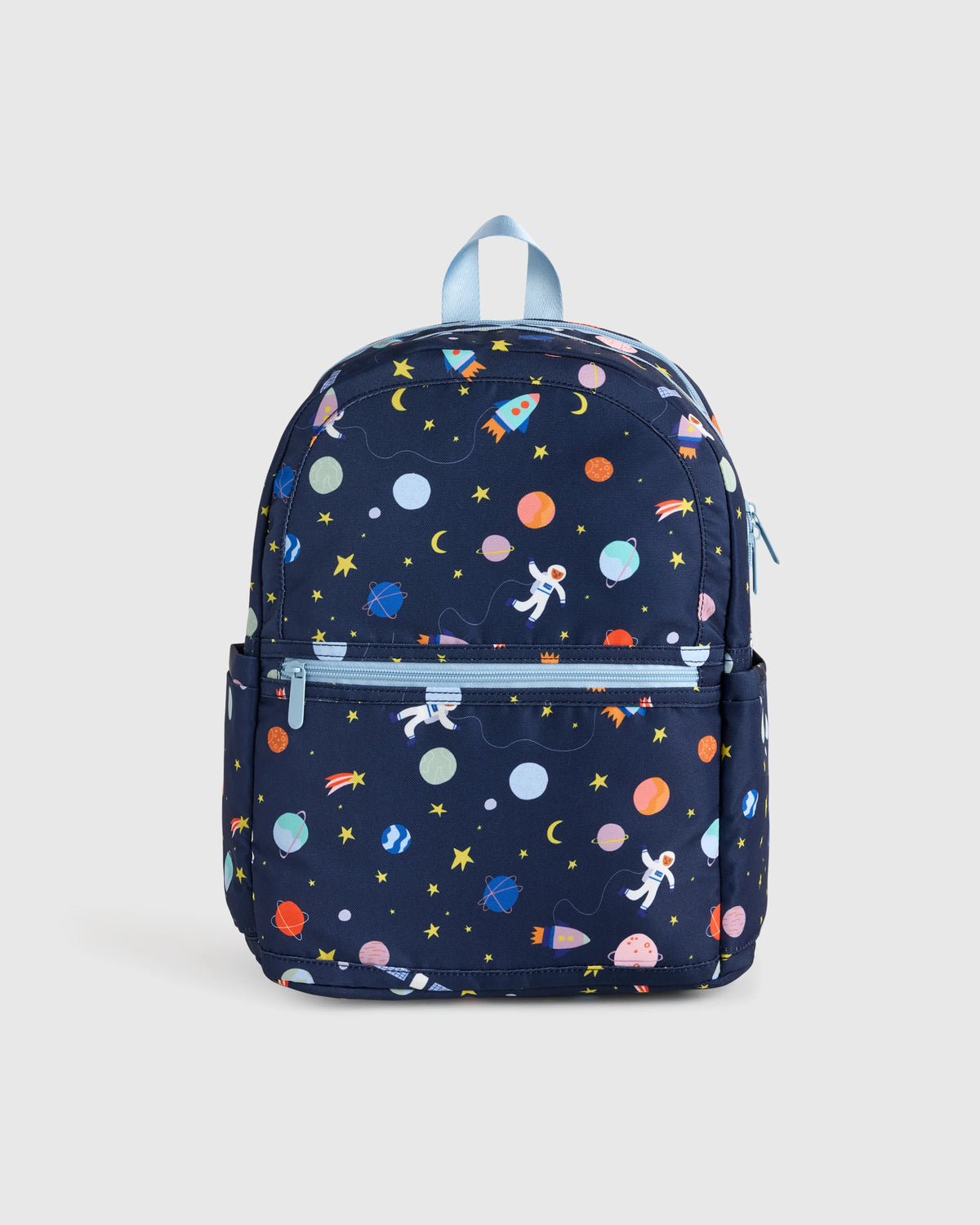 Recycled Double Pocket Backpack - One Size / Rainbow Clouds