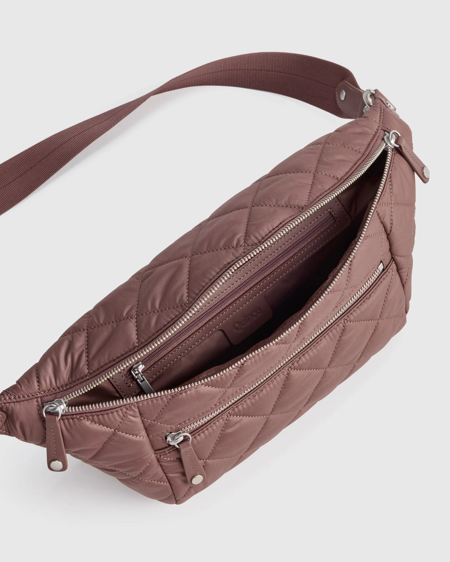 Transit Quilted Sling Bag - One Size / Black