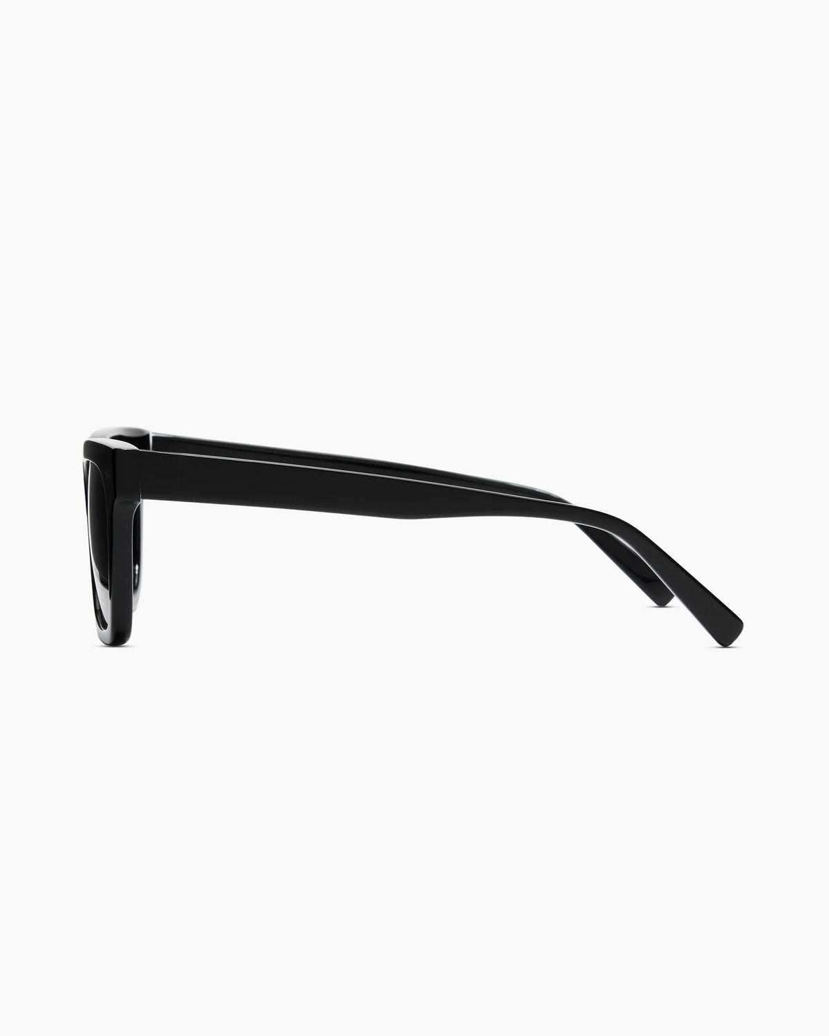 Malibu Polarized Acetate Sunglasses - One Size / Black with Grey lens