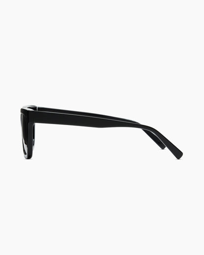 Malibu Polarized Acetate Sunglasses - One Size / Black with Grey lens