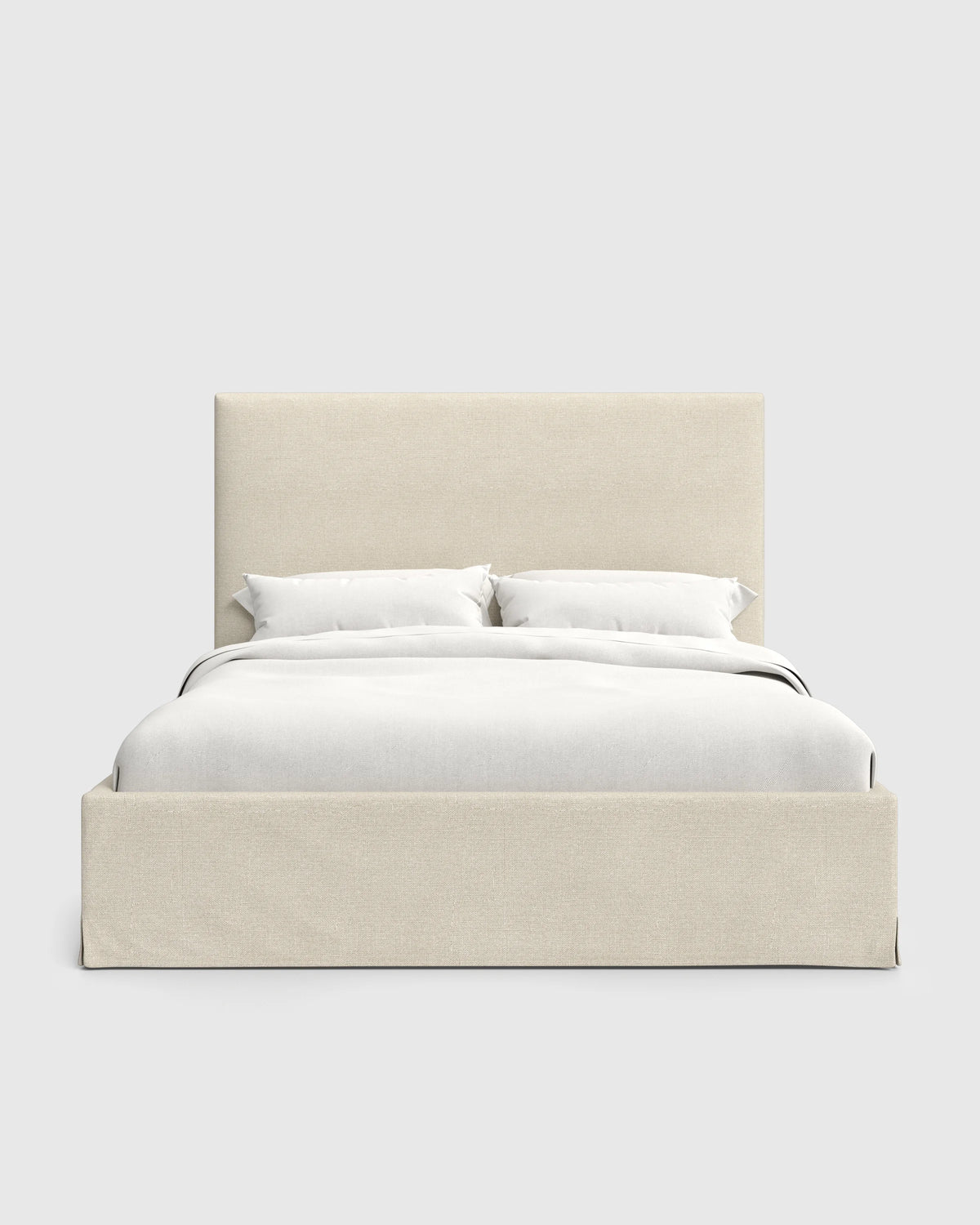 Slipcover Bed in 100% Linen - Full / Flax