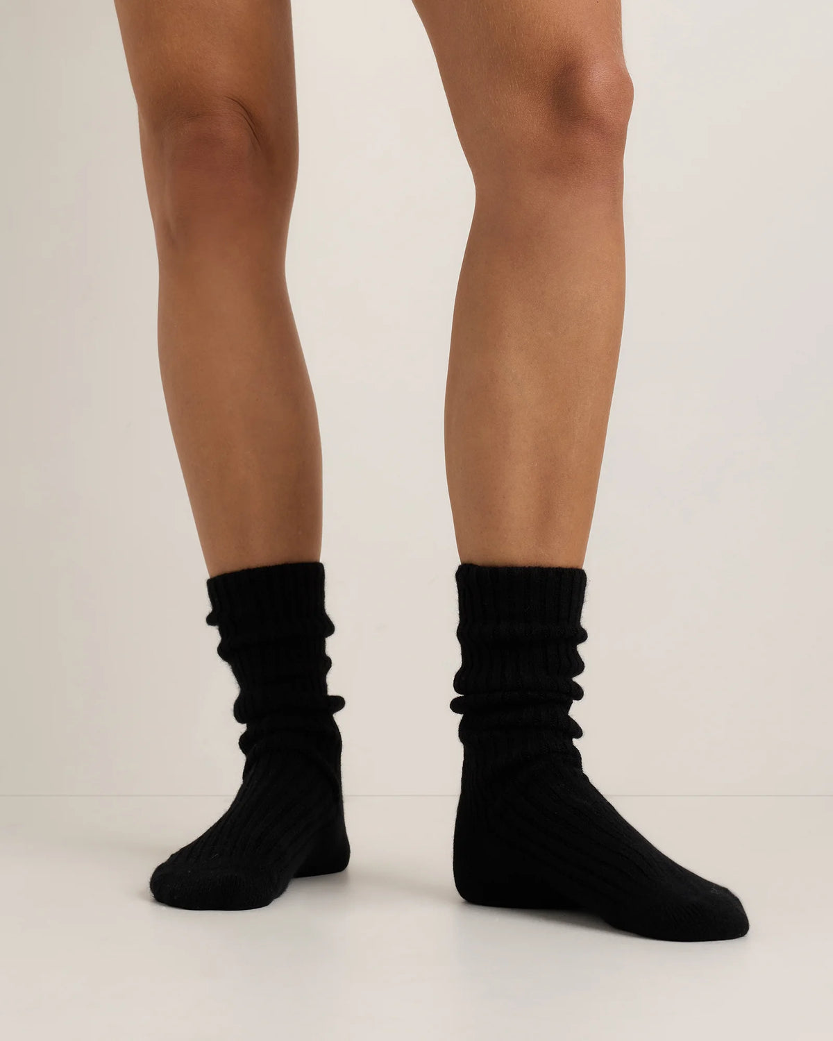 Cashmere Trouser Sock - XS/S / Ivory
