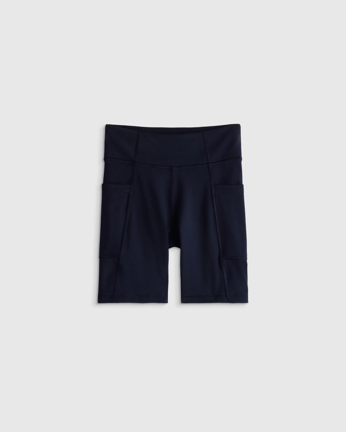 Girls Ultra-Form Pocket Bike Shorts - 6 / Deep Navy