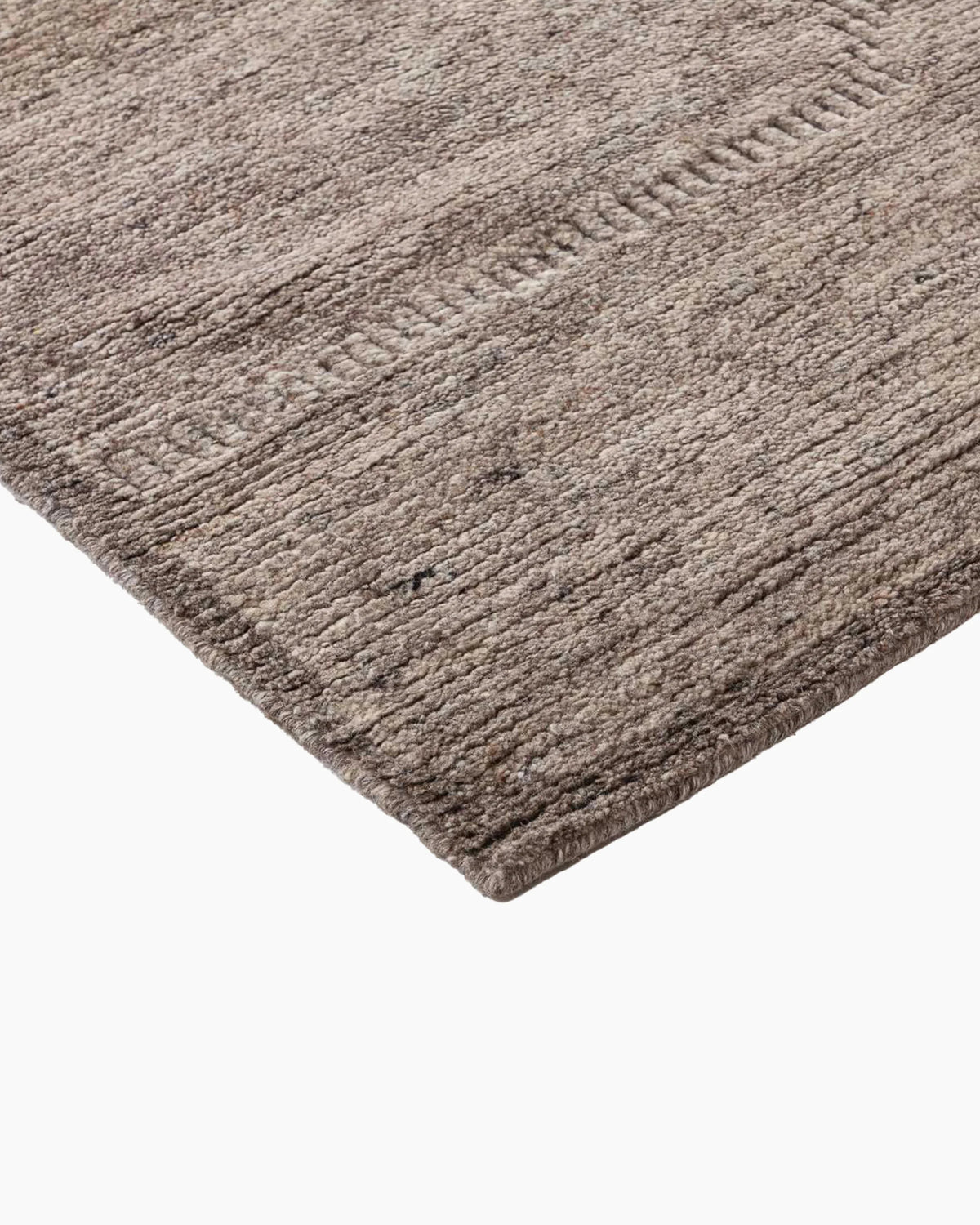 Wynona Hand-Knotted Wool Rug - 5' x 7'6" / Beige
