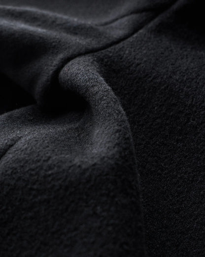 Wool Cashmere Cocoon Coat - XS / Dark Chocolate