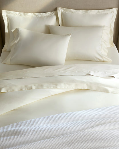 Signature Giza Cotton Sateen Deluxe Bedding Bundle - Twin / Dried Sage