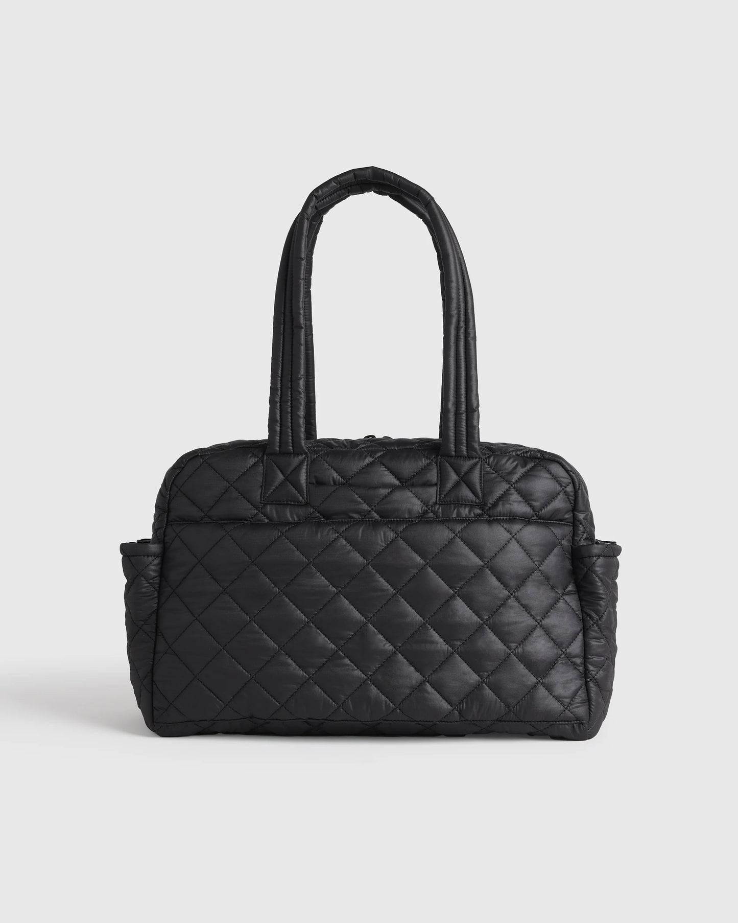 Transit Quilted Duffle Bag - One Size / Taupe Brown