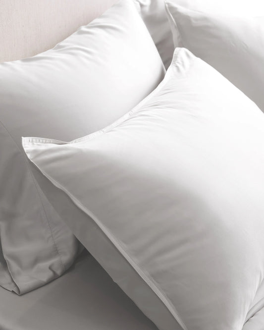 Bamboo Sham Set - Standard / White