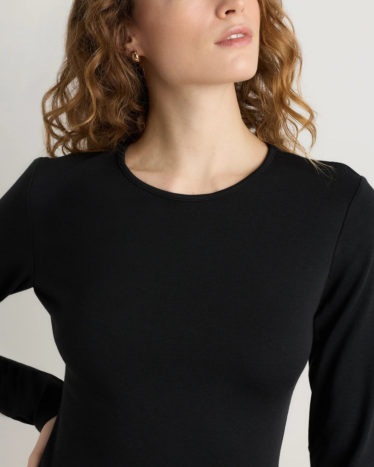 Long Sleeve Knit Maxi Dress - XS / Deep Navy