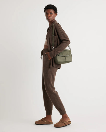 Revive Nylon Foldover Crossbody - One Size / Olive