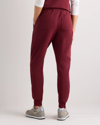 AeraFlex Scrub Joggers - XS / Bold Black
