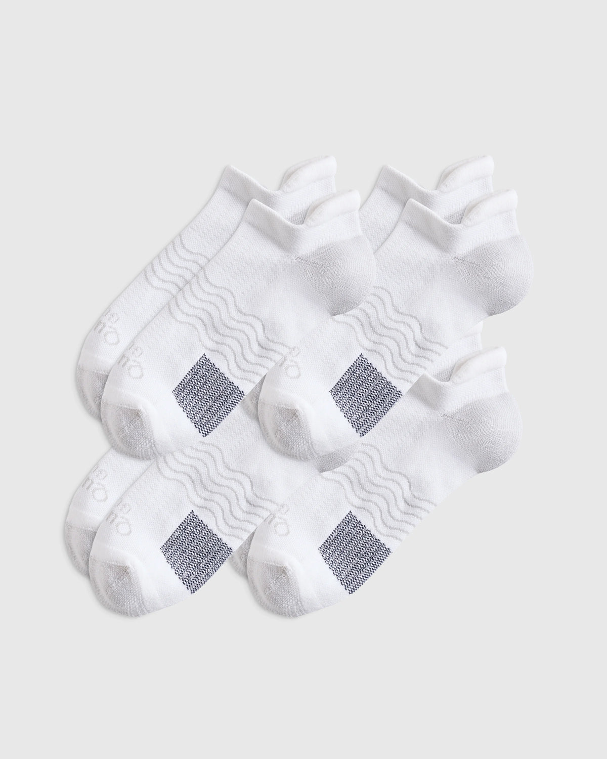 Performance Golf Ankle Socks (4-pack) - S / White