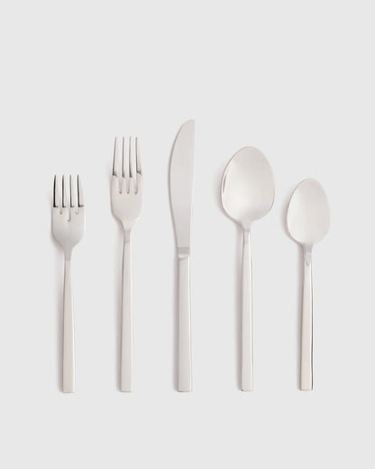 Arezzo 20 Piece Flatware Set - One Size / Polished Stainless Steel