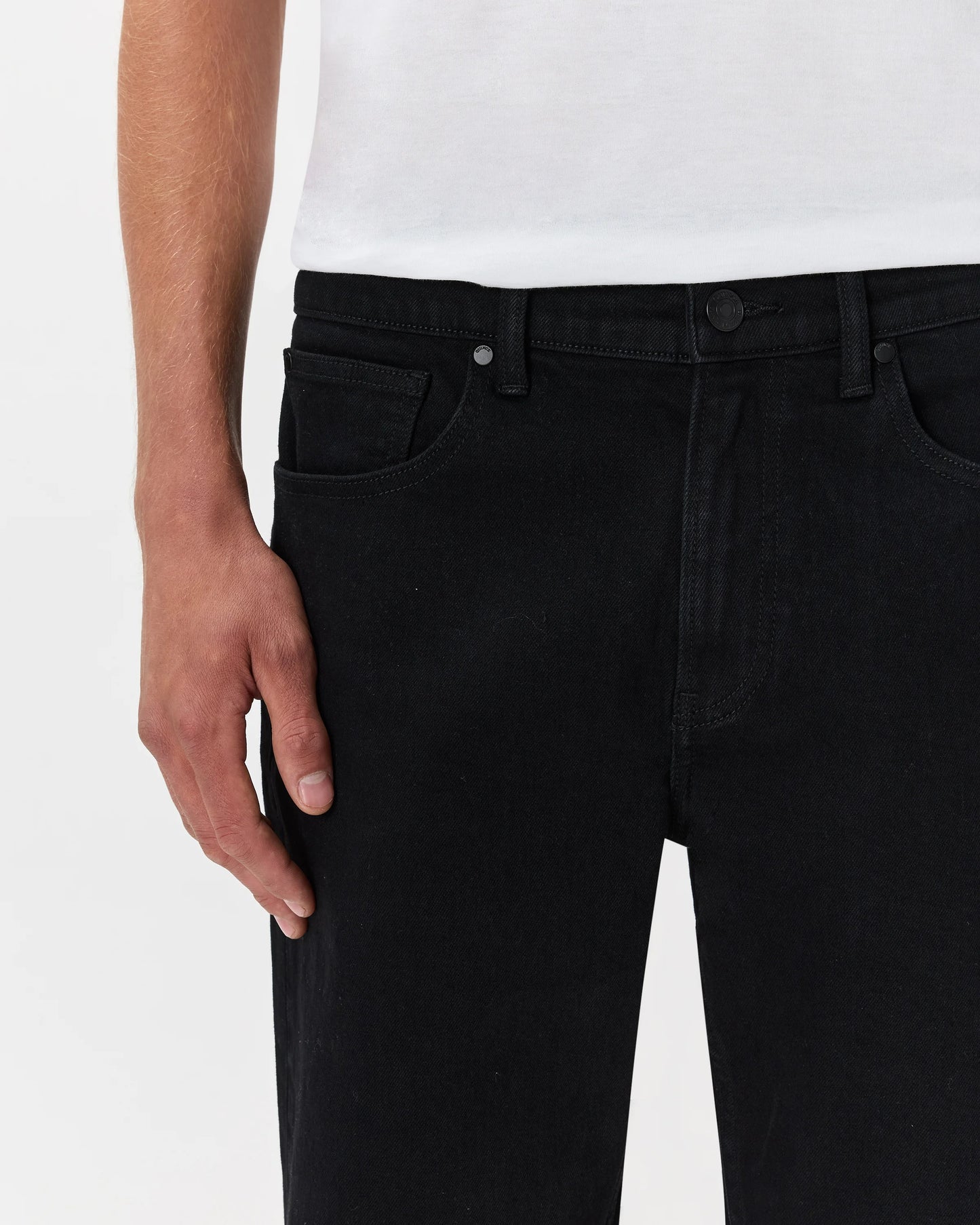 Warren Stretch Denim Shorts - 10" - 30 / Black