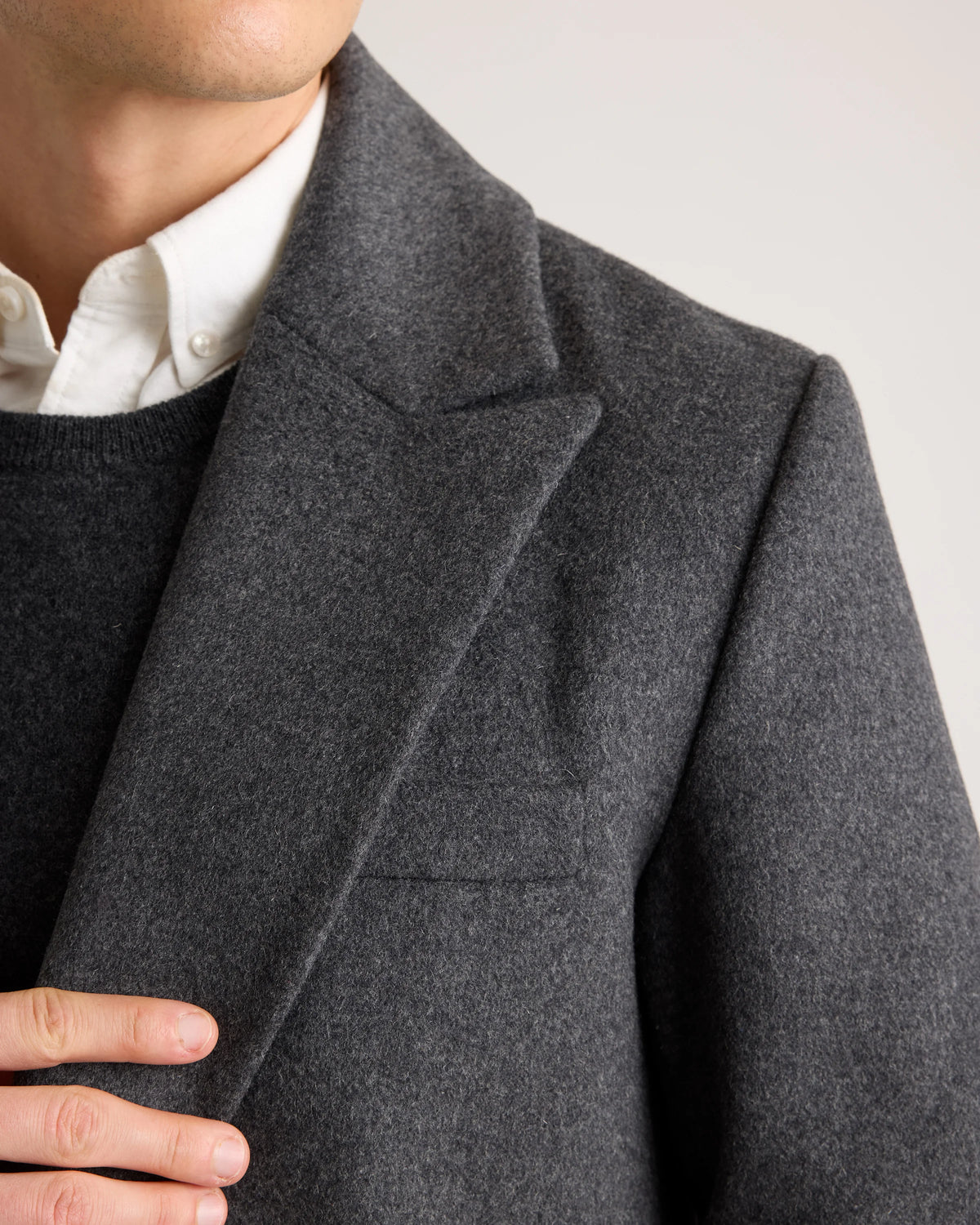 Italian Wool Belted Overcoat - S / Caramel