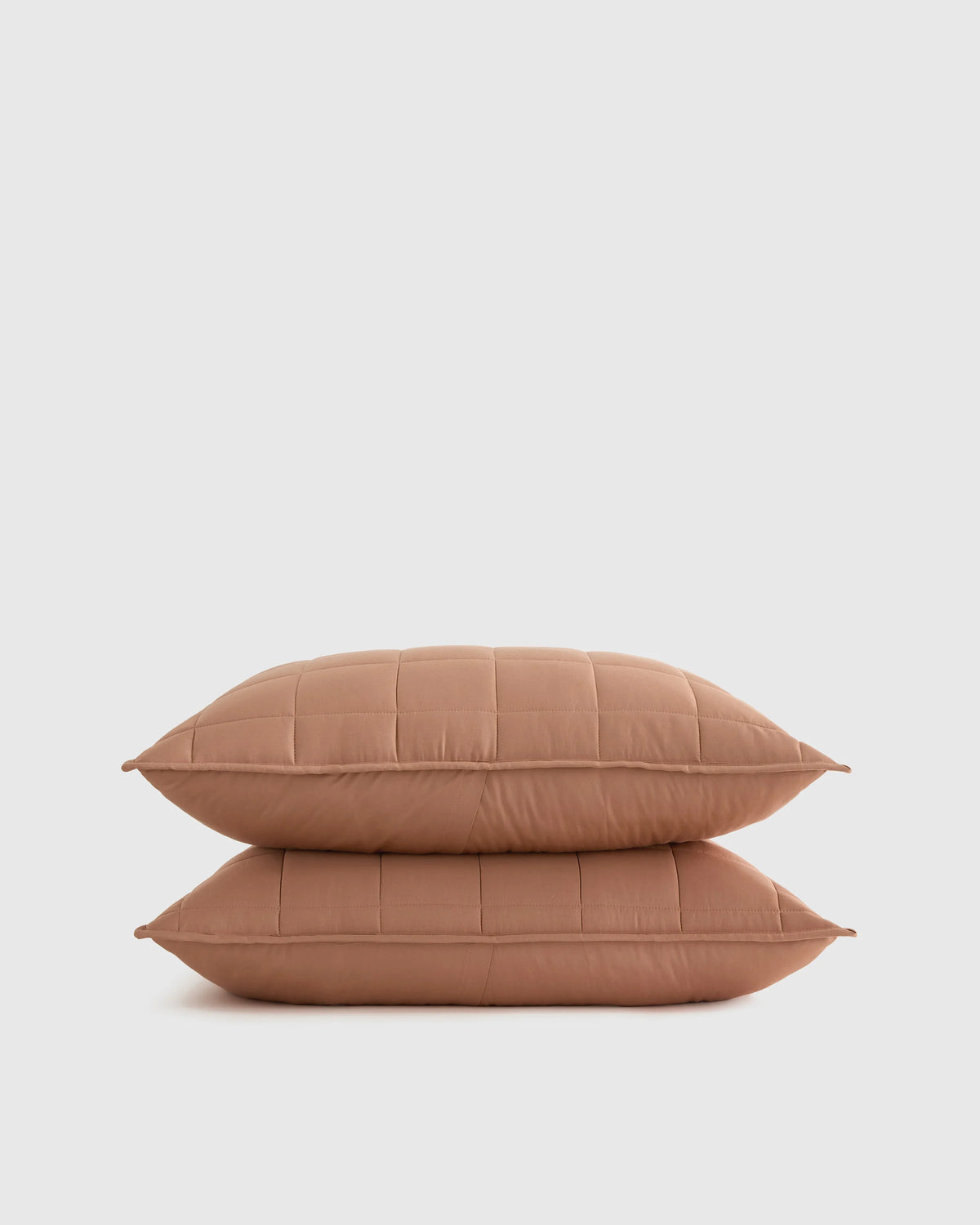 Bamboo Box Quilted Sham Set - Standard / Sage