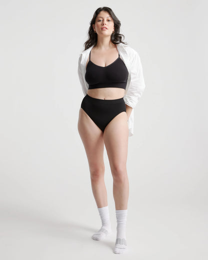 Smoothing Comfort High-Waisted Brief (6-Pack) - XS / Cocoa