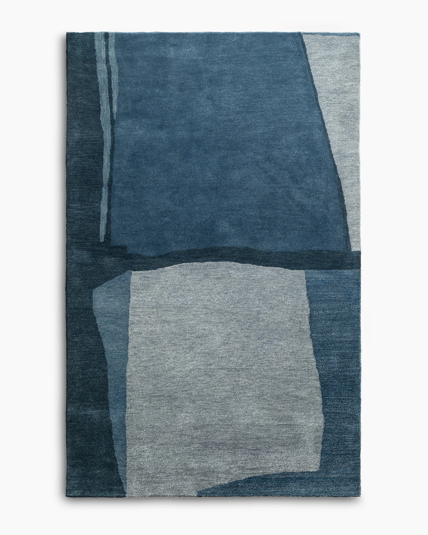 Velzy Wool Rug - 3' x 5' / Blue