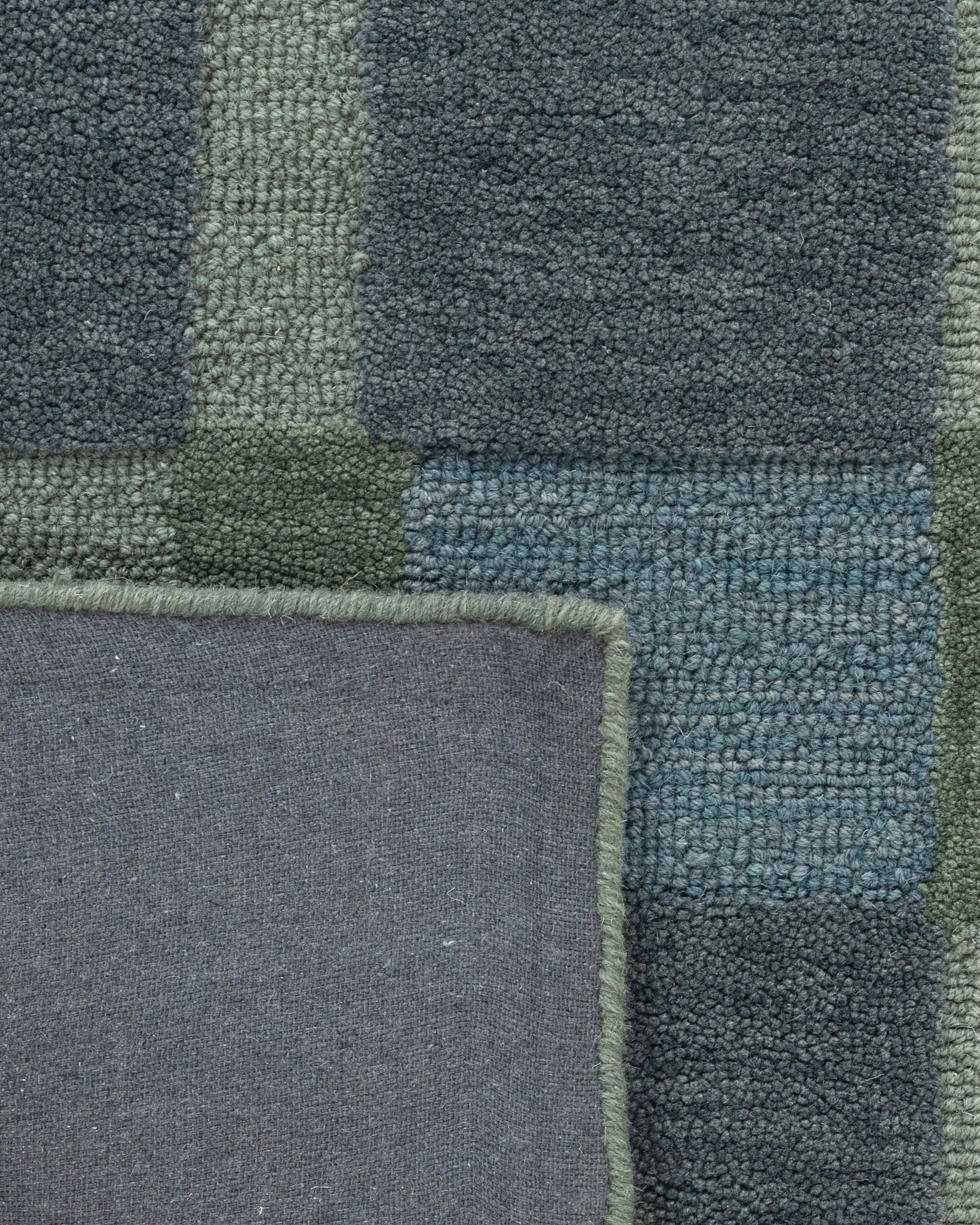 Maddox Wool Rug - 5' x 8' / Green
