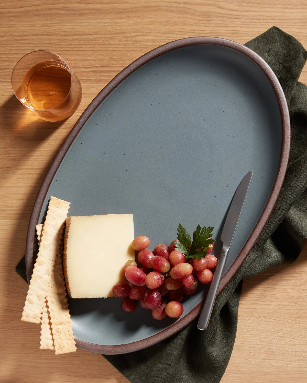 Oval Serving Platter by East Fork - One Size / Heron