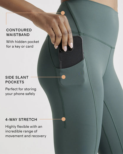 Ultra-Form High-Rise Pocket Legging - XS / Black