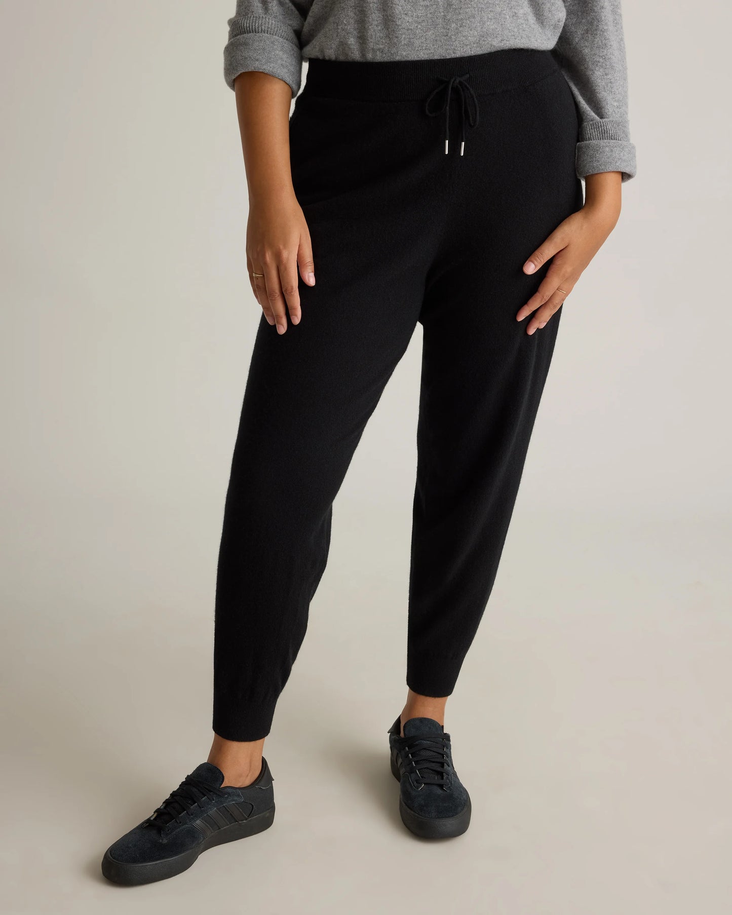 Mongolian Cashmere Sweatpants - XS / Brown