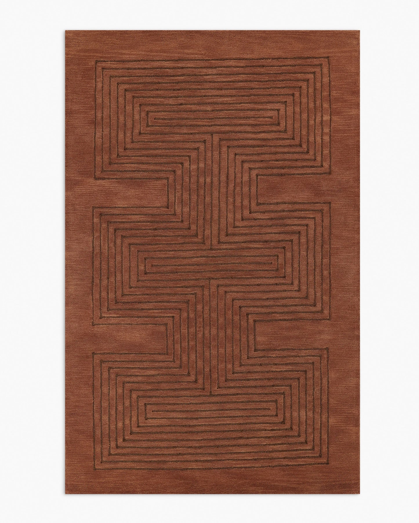 Langdon Hand-Tufted Wool Rug - 3'6" x 5'6" / Beige