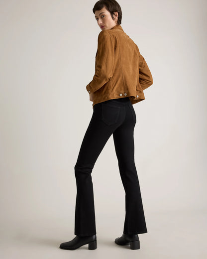 Luna Stretch Flare Jeans - 24 / Black
