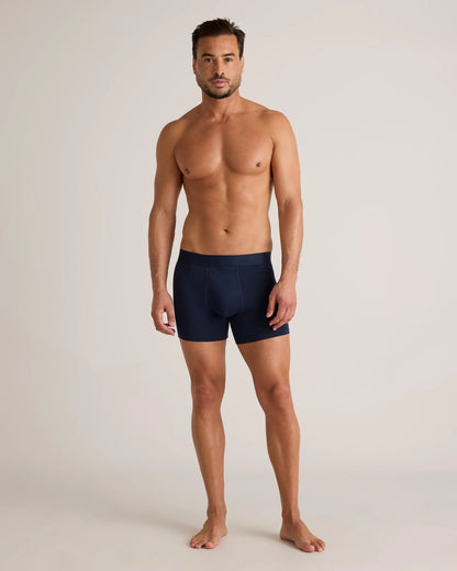 Organic Cotton 4'' Trunk (3-pack) - XS / Light Grey