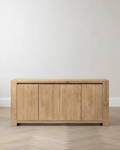 Reclaimed Oak Sideboard - One Size / Cafe Brown