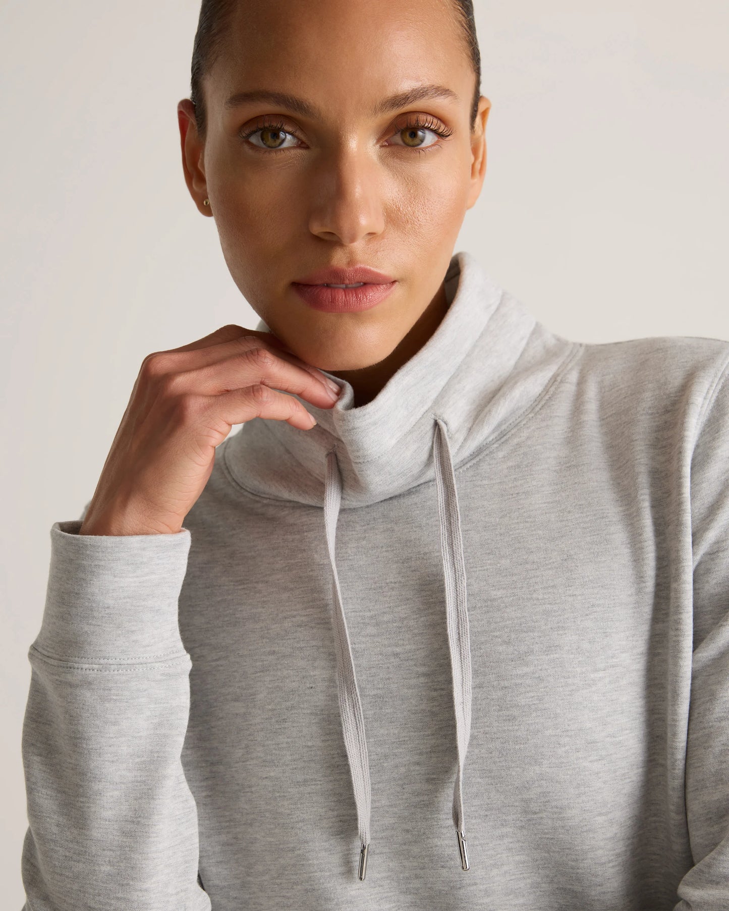 SuperSoft Fleece Mock Neck Pullover - XS / Navy