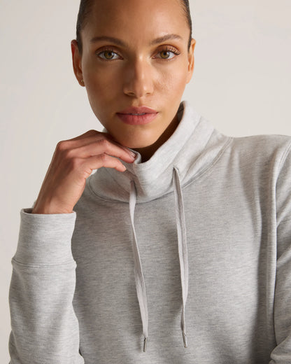 SuperSoft Fleece Mock Neck Pullover - XS / Navy